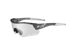 Tifosi Alliant Sykkelbriller Fototec Gunmetal  - Svart/Hvit