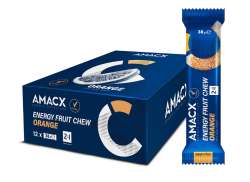 Amacx Energi Frukt Stang 38g - Oransje (12)