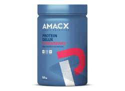 Amacx Proteiner Deluxe Eiwitpoeder Jordb&aelig;r - Krukke 1kg