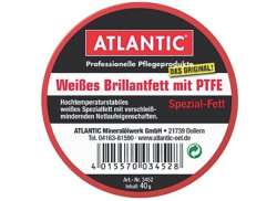 Atlantic Brillantvet Hvit Kanne 40g