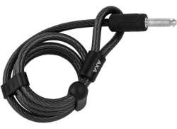 Axa Plug-In Kabel RLS &Oslash;10mm 115cm - Svart