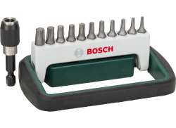 Bosch Bitssett 12-Deler TX - S&oslash;lv/Gr&oslash;nn