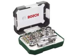 Bosch Mini Bitssett 26-Deler - S&oslash;lv