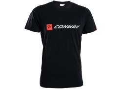 Conway T-Shirt Logoline Ss Svart - L
