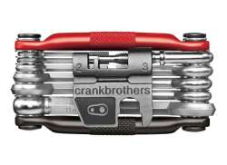 Crankbrothers Multi-Verkt&oslash;y 17-Deler - Svart/R&oslash;d