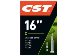 CST Sykkelslange 16 x 1.75 - 2.5 Presta Ventil 40mm