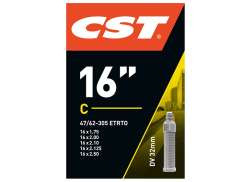 CST Sykkelslange 16x1.75/2.125-1 3/8 Dunlop Ventil 32mm