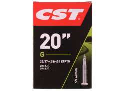 CST Sykkelslange 20 x 1 1/8 - 1 3/8 - 40mm Prestaventil