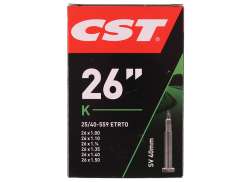 CST Sykkelslange 26 x 1.0 - 1.50 - 40mm Prestaventil