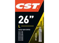 CST Sykkelslange 26x1.50-2.50 Dunlop Ventil 40mm