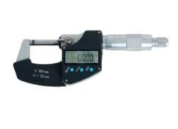 Cyclus Micrometer 0-25mm Digital - Svart/S&oslash;lv