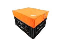 Hooodie Box Kurvdeksel Oransje - M