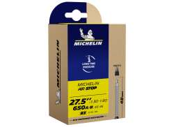 Michelin Airstop B3 Sykkelslange 27.5x1.30x1.80&quot; R-V 48mm - Svart