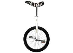 Qu-Ax Enhjuling Luxes Einrad 16 Tomme - Svart/Hvit