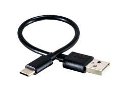 Sigma Lader Kabel USB C For. Rox GPS 2.0/4.0/11.1 - Svart
