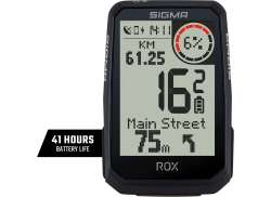 Sigma ROX 4.0 Sykkelcomputer Endurance GPS Top Feste - Svart