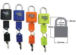 Sikkerhet Pluss Mini Hengelås Sett 22mm Universal Nøkkel