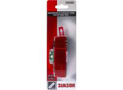 Simson Block Baklys LED Batterier - Transparent