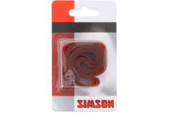 Simson Felgb&aring;nd 22mm 26/28 Tomme Bred PVC R&oslash;d