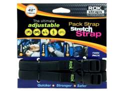 Skj&oslash;rt Pack Strap Stretch Strammer 16 x 1060mm - Svart