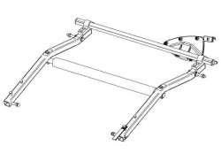 Thule Chariot 40105361 Lower Ramme For Cheetah2 XT (SP) 17-X