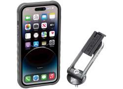 Topeak RideCase Telefon Case iPhone 14 Pro Inkl.. Feste - Svart