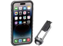 Topeak RideCase Telefon Case iPhone 14 Pro Maks. Inkl.. Feste Svart