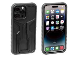 Topeak RideCase Telefon Case iPhone 14 Pro Maks. - Svart