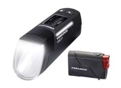 Trelock LS760 I-Go Vision Lyssett LED Batteri - Svart