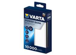 Varta Energy Powerbank 10000mAh USB/USB-C - Hvit