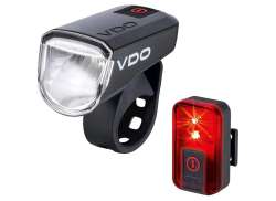 VDO M30 FL / RED RL Lyssett LED USB - Svart