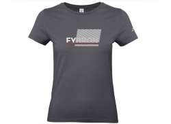 Victoria Fybron T-Shirt Ss Dame M&oslash;rk Gr&aring; - XXL