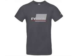 Victoria Fybron T-Shirt Ss Herre M&oslash;rk Gr&aring; - L